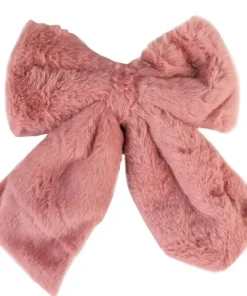 Noeud peluche rose