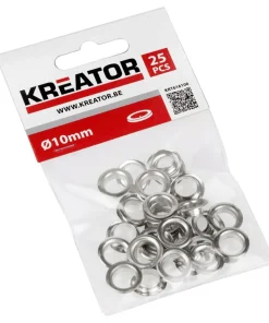 Oeillets laiton 10 mm 25 pièces