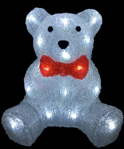 Ours blanc LED 25x18x26 cm
