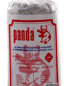 Panda rembourrage coloré