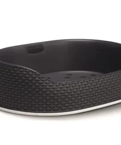 Panier chien anthracite 67 x 49 x 16 cm