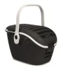 Panier voyage anthracite 51x38x33 cm