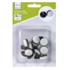 patin a clouer 18 mm blanc et noir 16 pieces