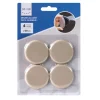 patin glisseur 50 mm beige 4 pieces