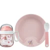 3Pcs Service Bebe Flowers & Butterflies