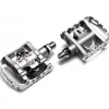 Pédales M324 SPD argent