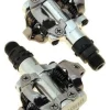 Pédales M520 SPD argent