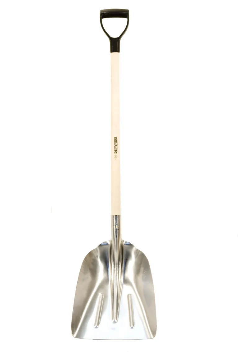 Pelle grain aluminium avec manche-D