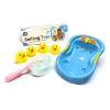 Petit bain avec 4 canards de bain