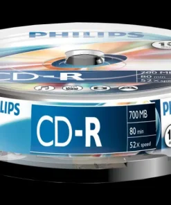 Philips CD-R 80 min / 700 MB spindle 10 pièces
