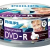 Philips DVD-R 4,7 GB 16x print 25 pièces