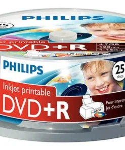 Philips DVD+R 4,7 GB 16x print 25 pièces