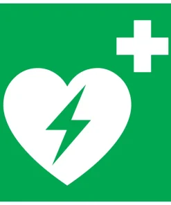 Pictogramme AED défibrilateur