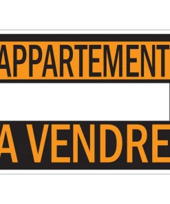 Pictogramme appartement à vendre 23 x 33 cm