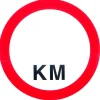 Pictogramme avec indication km