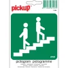 Pictogramme cage d'escalier 10 x 10 cm