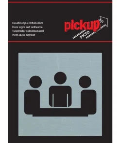 Pictogramme en aluminium salle de réunion
