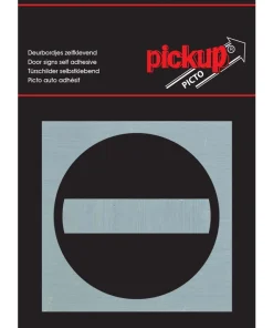 Pictogramme en aluminium entrée interdite