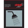 Pictogramme en aluminium douche