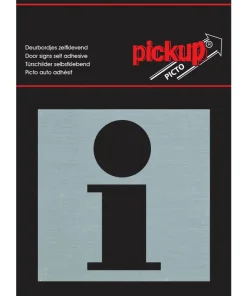 Pictogramme en aluminium information