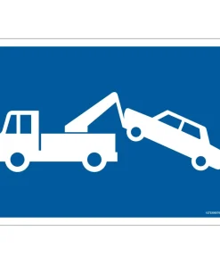 Pictogramme enlèvement demandé 23 x 33 cm