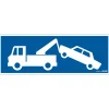 Pictogramme enlèvement voiture 33 x 12 cm