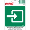 Pictogramme entrée de secours 10 x 10 cm