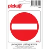 Pictogramme entrée interdite 10 x 10 cm