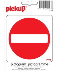 Pictogramme entrée interdite 10 x 10 cm