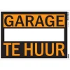 Pictogramme garage te huur 23 x 33 cm