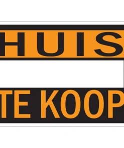Pictogramme huis te koop 23 x 33 cm