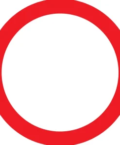 Pictogramme interdiction générale Ø 30 cm