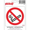 Pictogramme interdit de fumer 10 x 10 cm