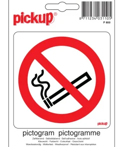Pictogramme interdit de fumer 10 x 10 cm