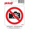 Pictogramme interdit de prendre photos 10 x 10 cm