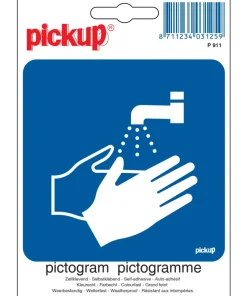 Pictogramme laver les mains 10 x 10 cm