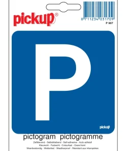 Pictogramme parking P 10 x 10 cm