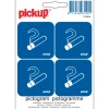 Pictogramme permission de fumer 4 pièces 10 x 10 cm