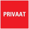 Pictogramme privaat 20 x 20 cm