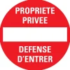 Pictogramme propriété privée Ø 30 cm
