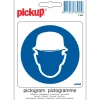 Pictogramme protection de la tête 10 x 10 cm