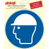 Pictogramme protection de la tête Ø 15 cm
