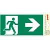 Pictogramme sortie secours droite 10 x 20 cm