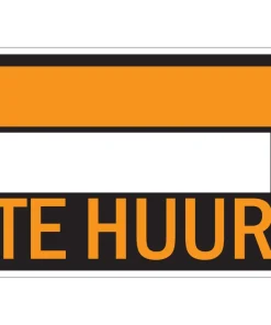 Pictogramme te huur 23 x 33 cm