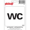 Pictogramme wc 10 x 10 cm