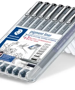 Pigment fineliner 4 + 2 gratuit