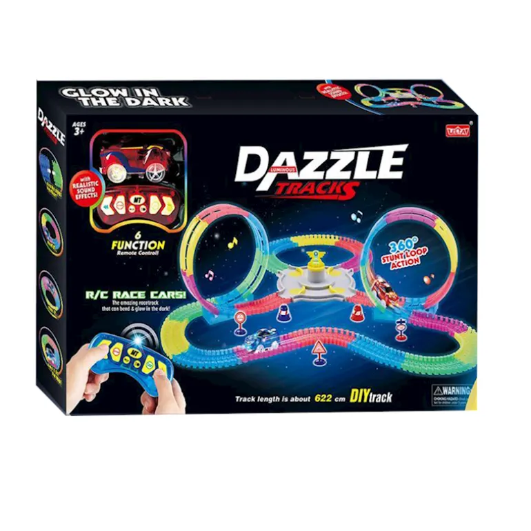 Piste de course voitures R/C