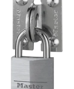 Plaque oeuil rectangle avec cadenas 40 mm