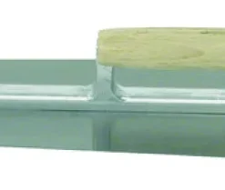 Platresse chappe avec poignée en bois 500 x 110 / 80 mm