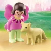 Playmobil 1.2.3 Fée Avec Renard - 70403
